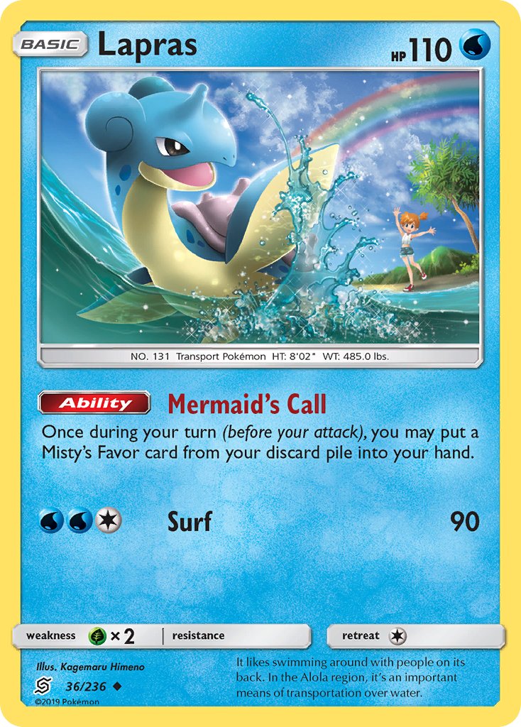 Lapras 36/236