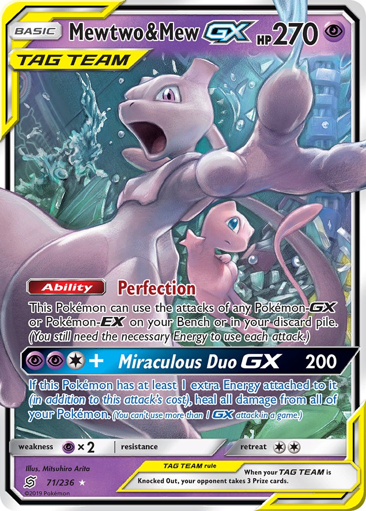 Mewtwo & MewTag Team GX 71/236