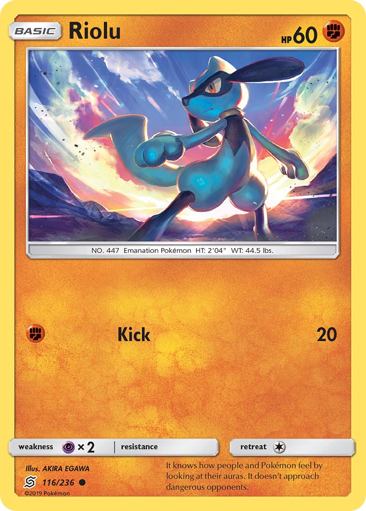 Riolu 116/236