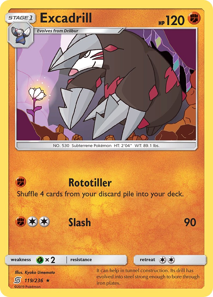 Excadrill 119/236