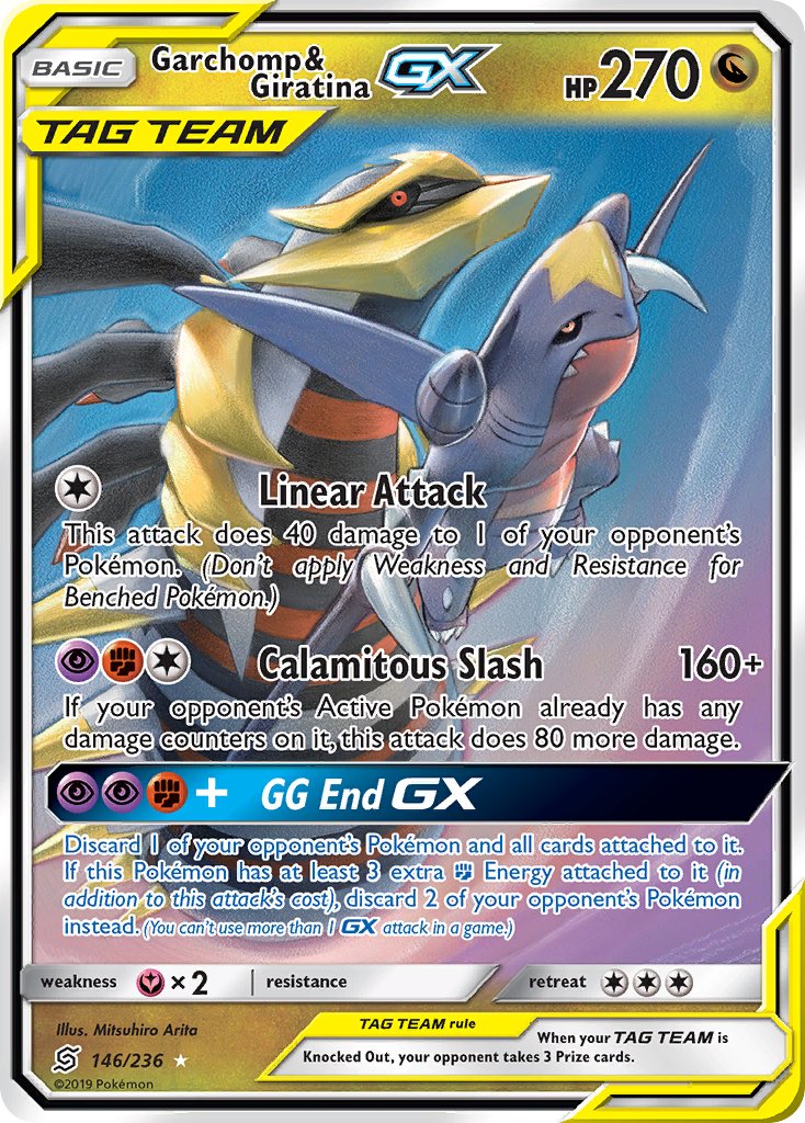 Garchomp & GiratinaTag Team GX 146/236