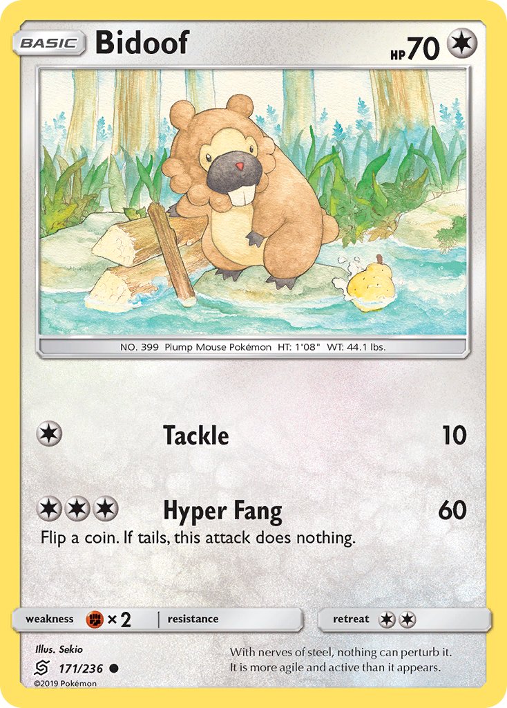 Bidoof 171/236