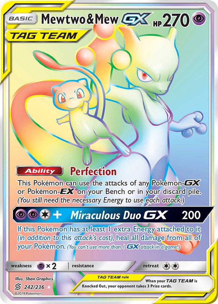 Mewtwo & MewTag Team GX 242/236