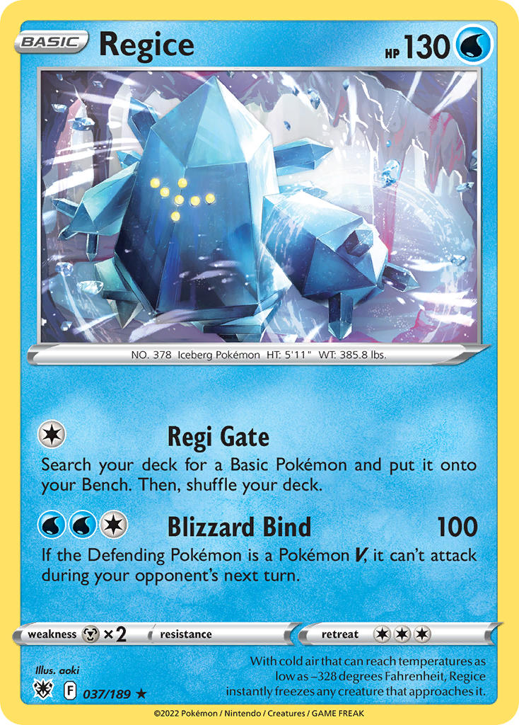 Regice 037/189