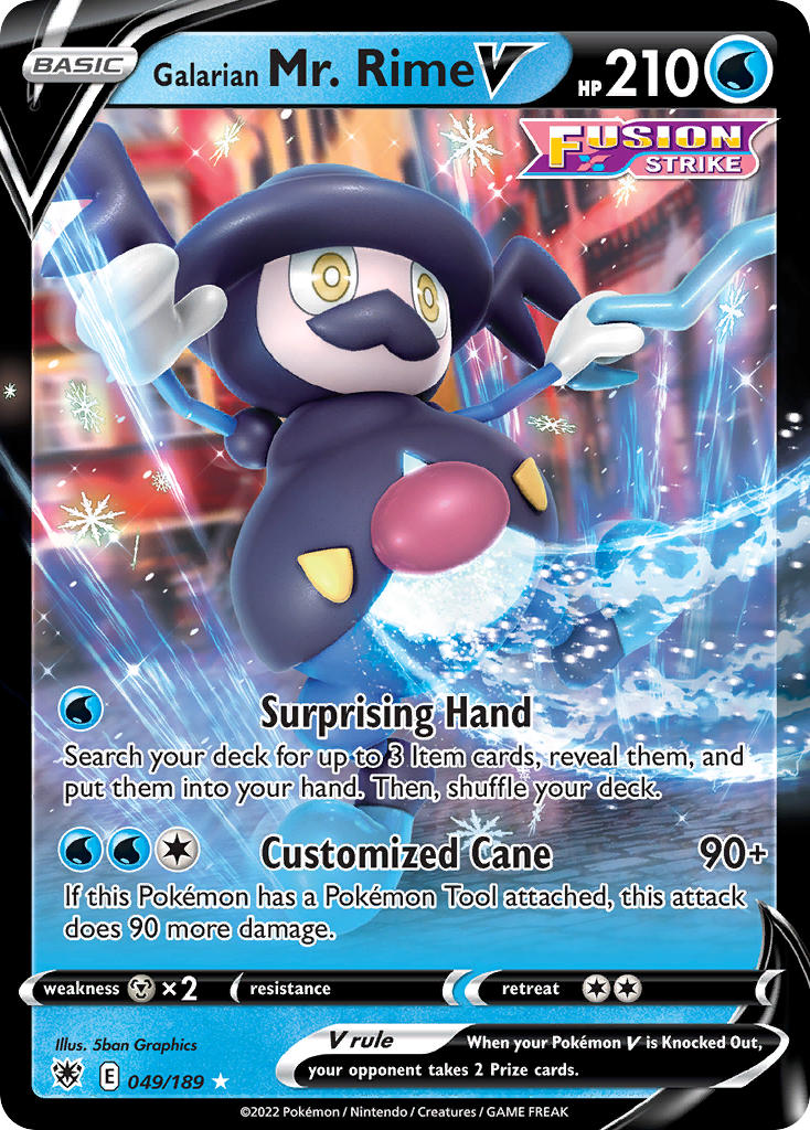 Galarian Mr. RimeV 049/189