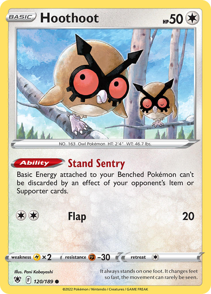 Hoothoot 120/189