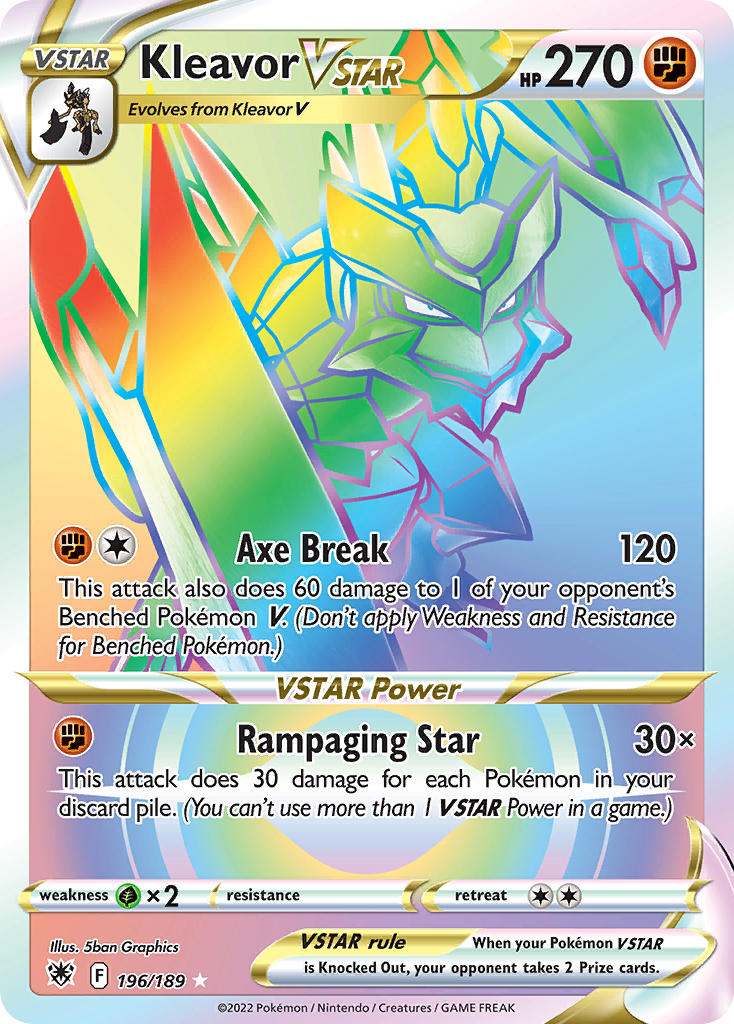 KleavorVSTAR 196/189