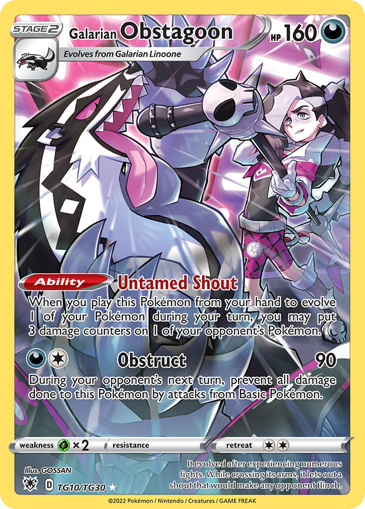 Galarian Obstagoon 010/189