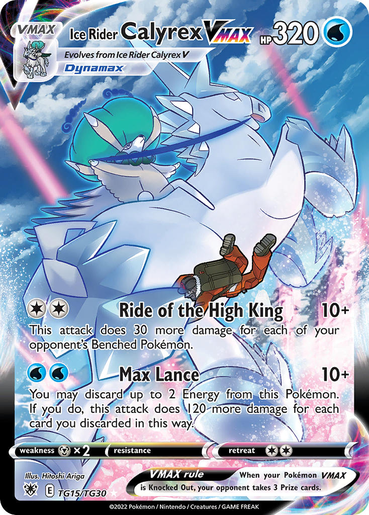 Ice Rider CalyrexVMAX 015/189