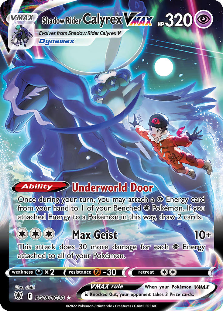 Shadow Rider CalyrexVMAX 018/189