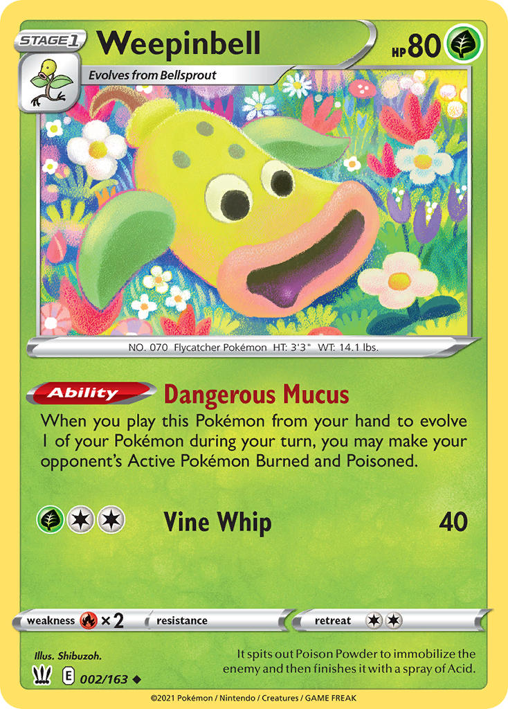 Weepinbell 002/163