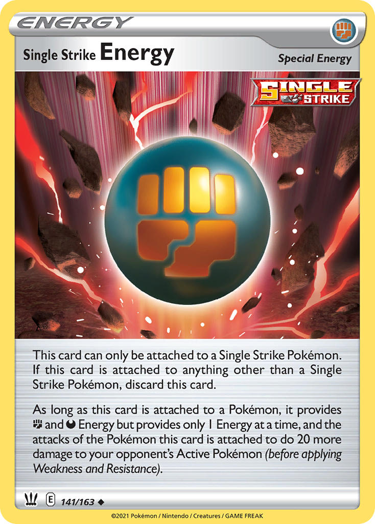Single Strike Energy 141/163