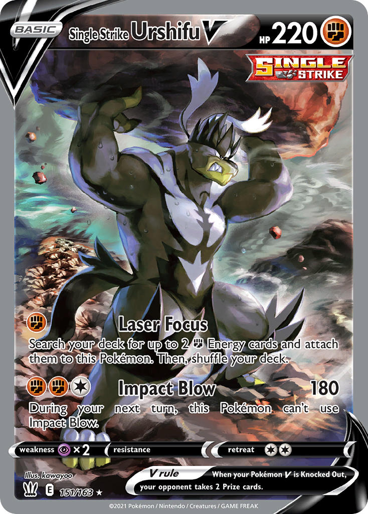 Single Strike UrshifuV 151/163