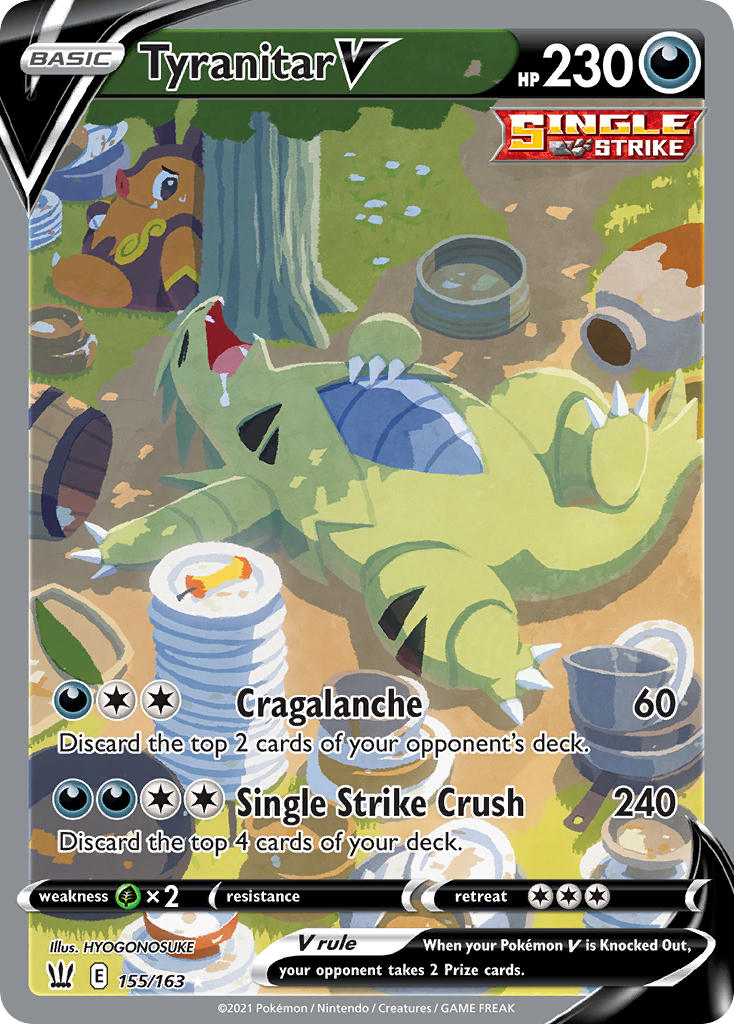 TyranitarV 155/163