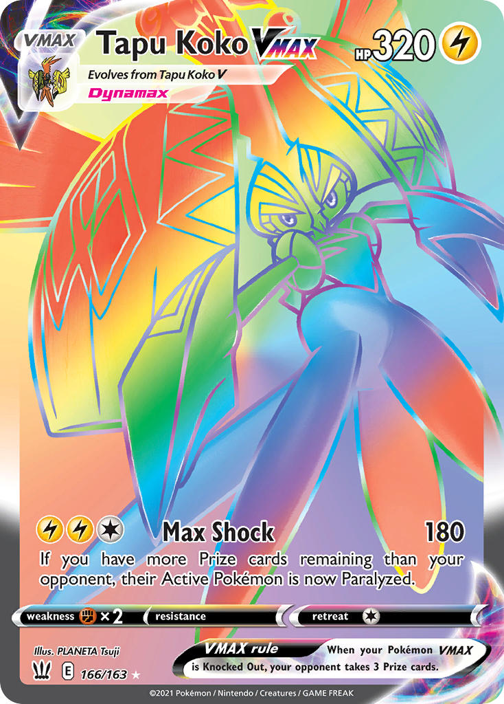 Tapu KokoVMAX 166/163
