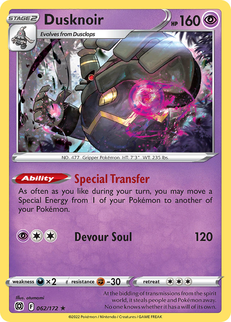 Dusknoir 062/172