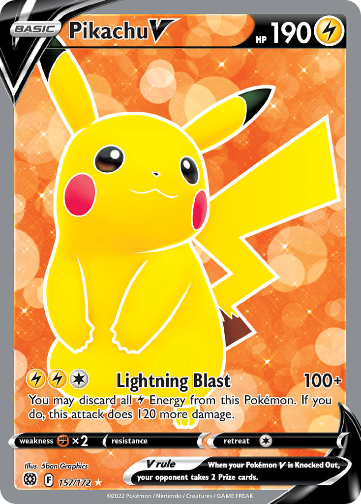 PikachuV 157/172