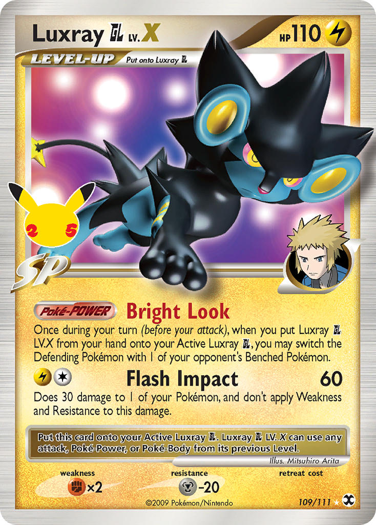 Luxray Pokémon GL LV.X 109/111