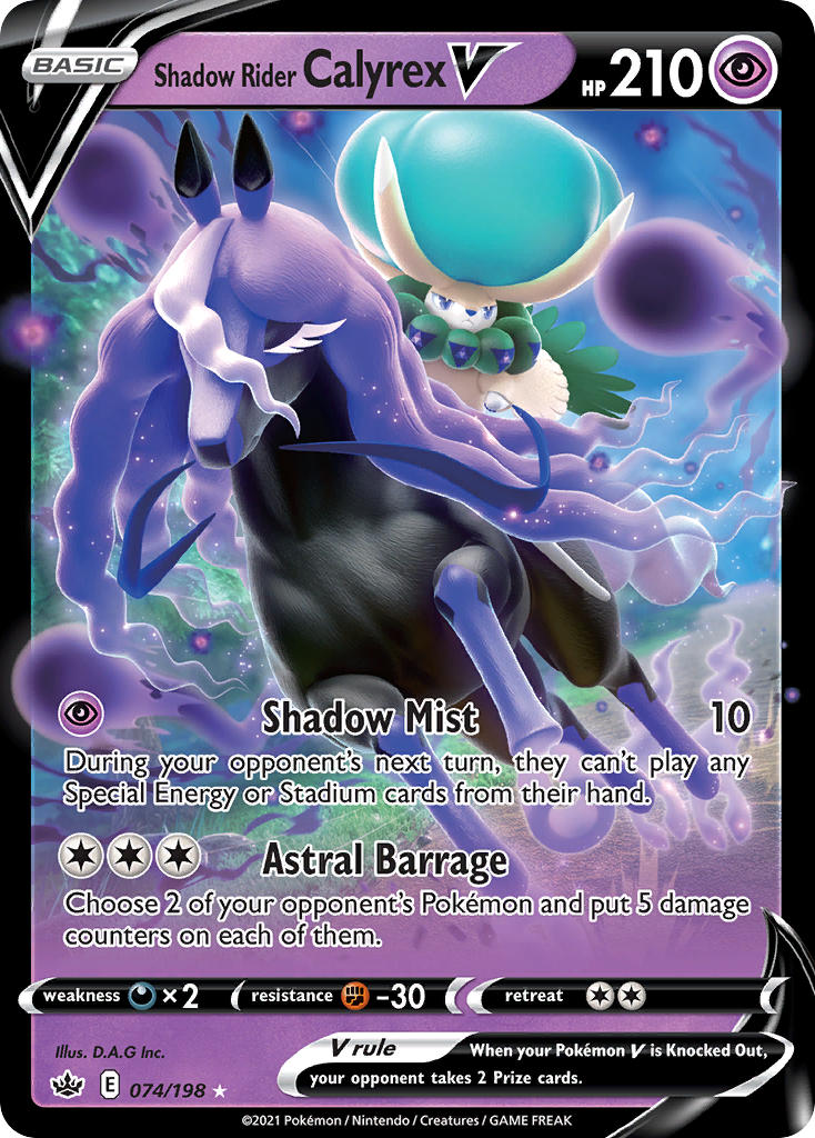Shadow Rider CalyrexV 074/198