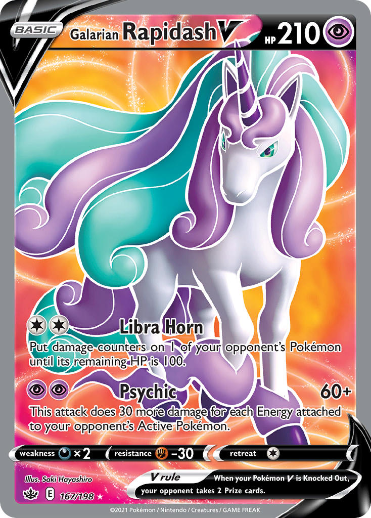Galarian RapidashV 167/198