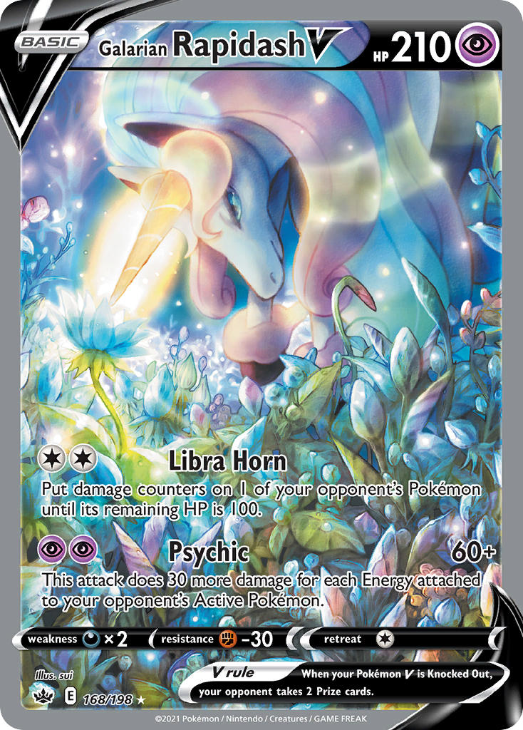 Galarian RapidashV 168/198