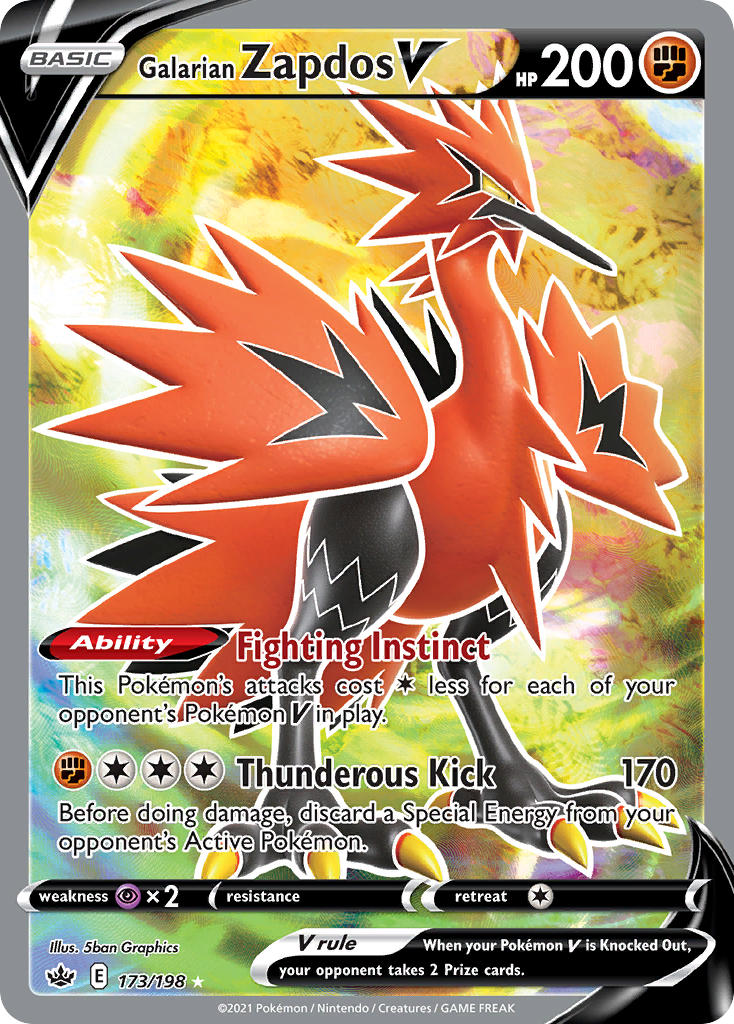 Galarian ZapdosV 173/198