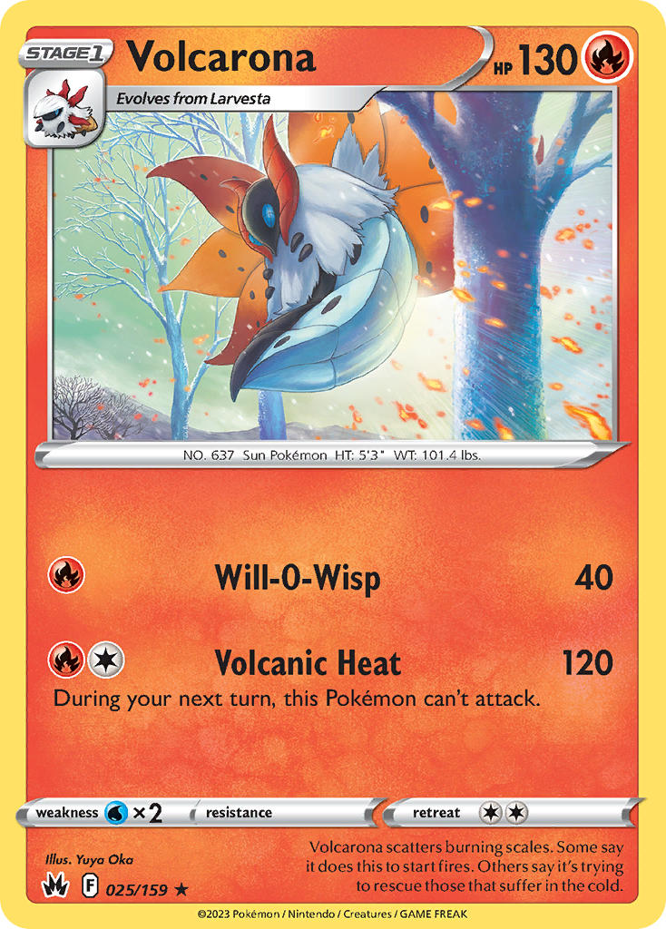 Volcarona 25/159