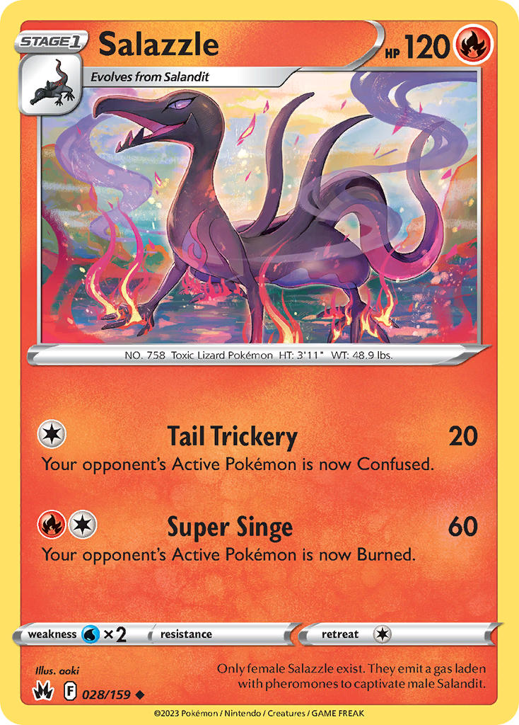 Salazzle 28/159