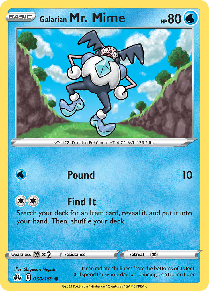 Galarian Mr. Mime 30/159