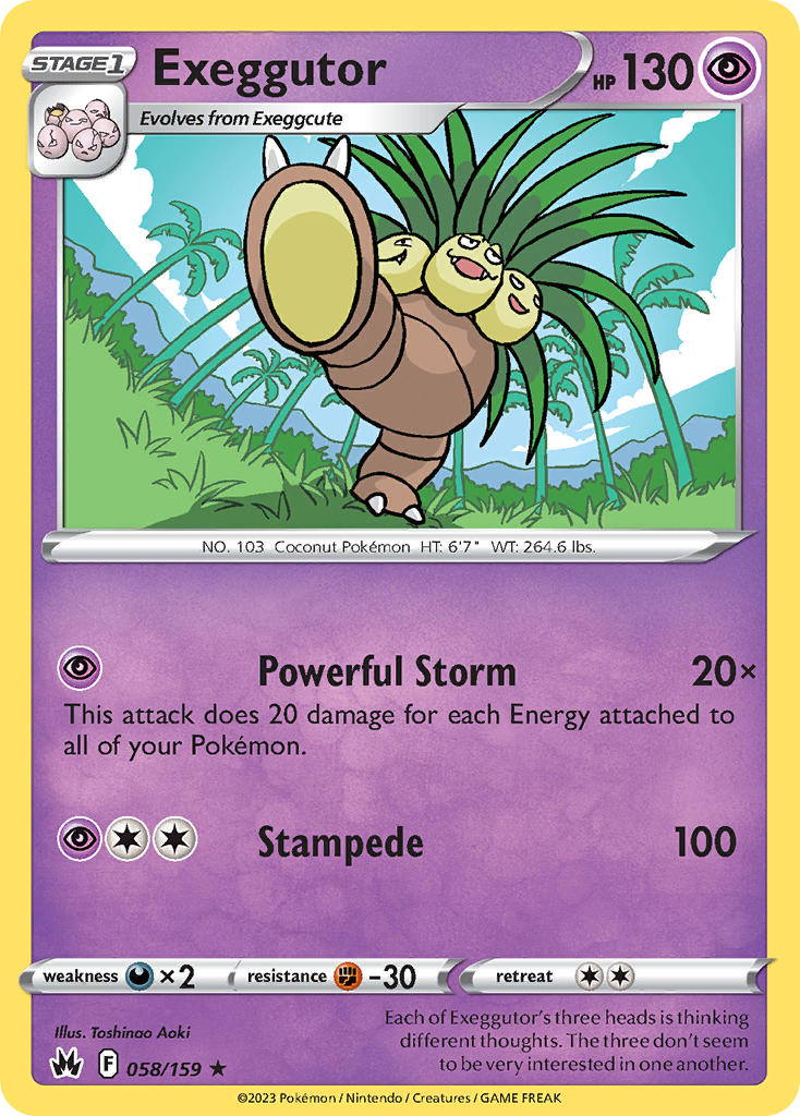 Exeggutor 58/159