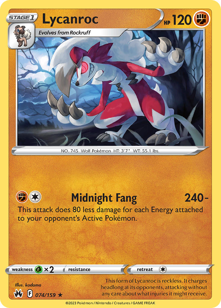 Lycanroc 74/159