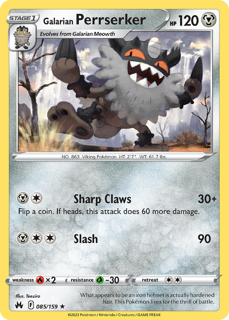 Galarian Perrserker 85/159