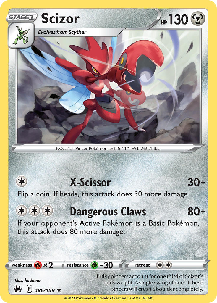 Scizor 86/159