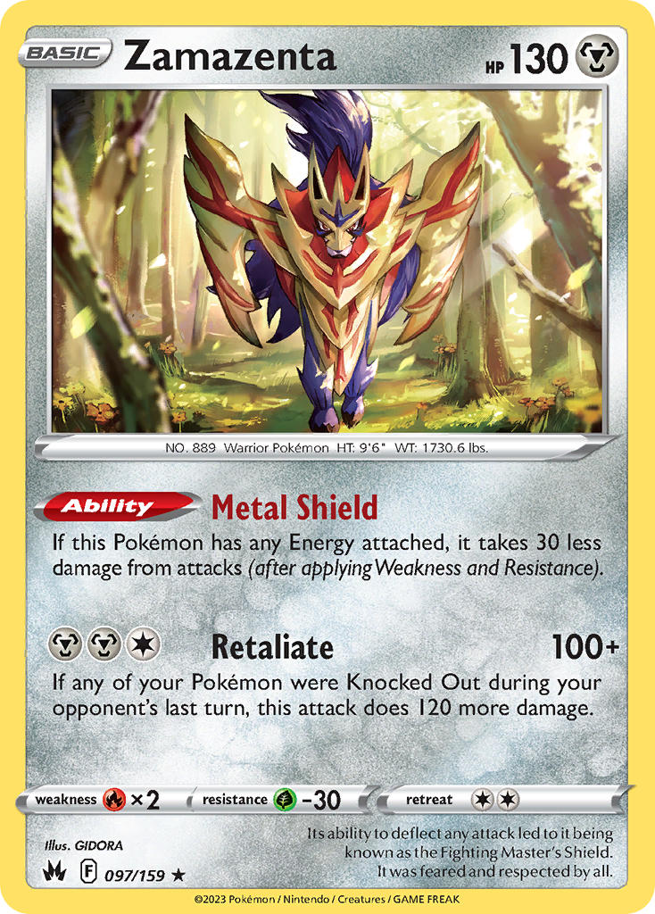 Zamazenta 97/159