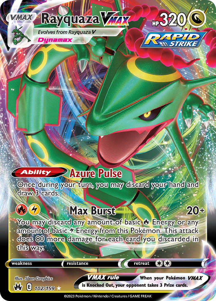 RayquazaVMAX 102/159