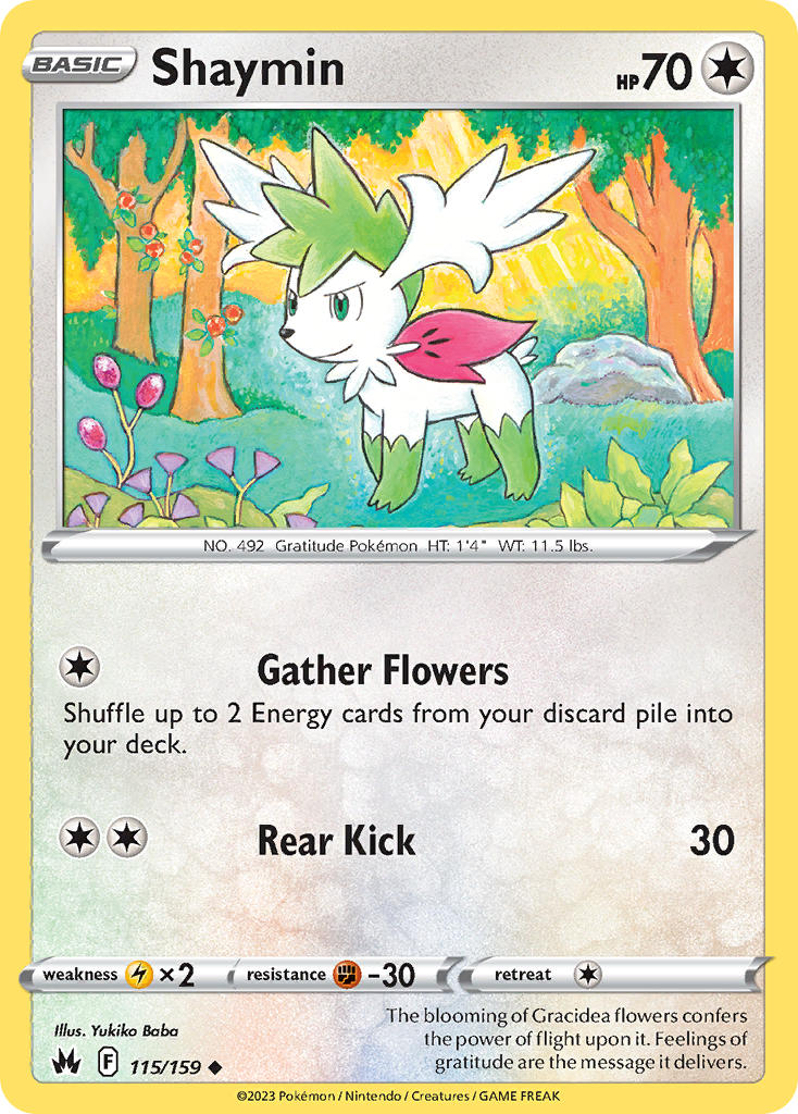 Shaymin 115/159