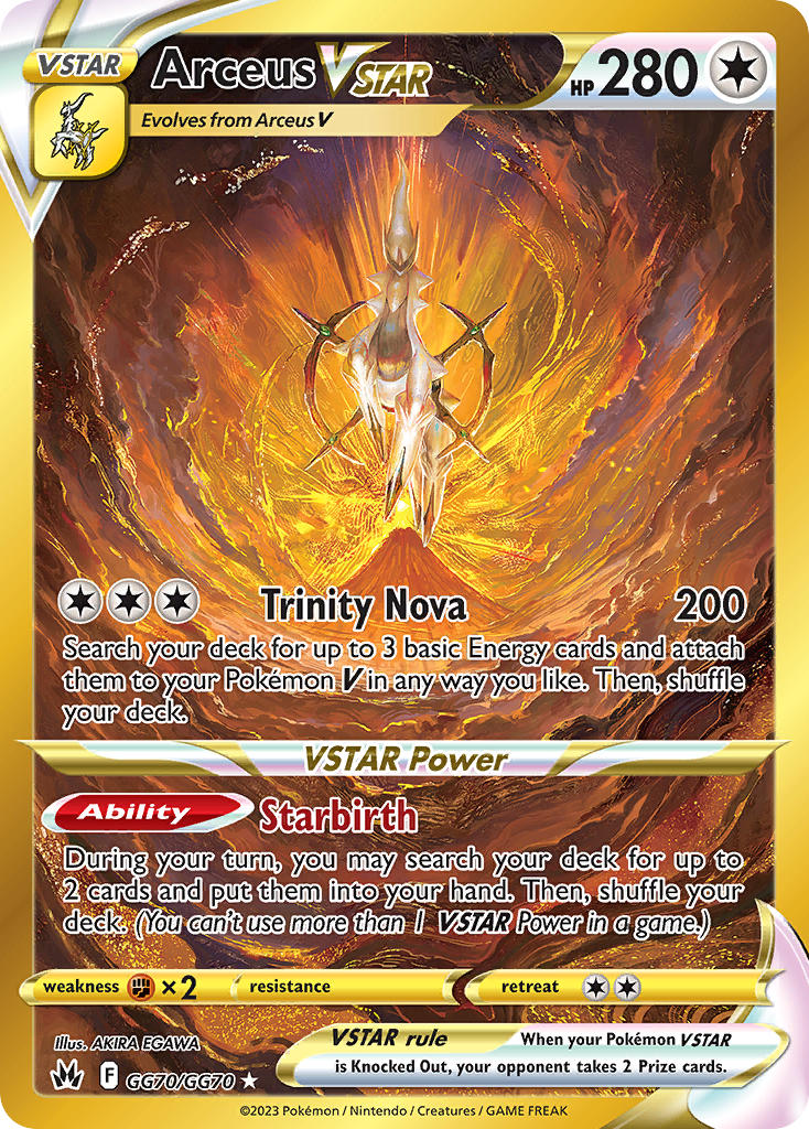 ArceusVSTAR GG70/70