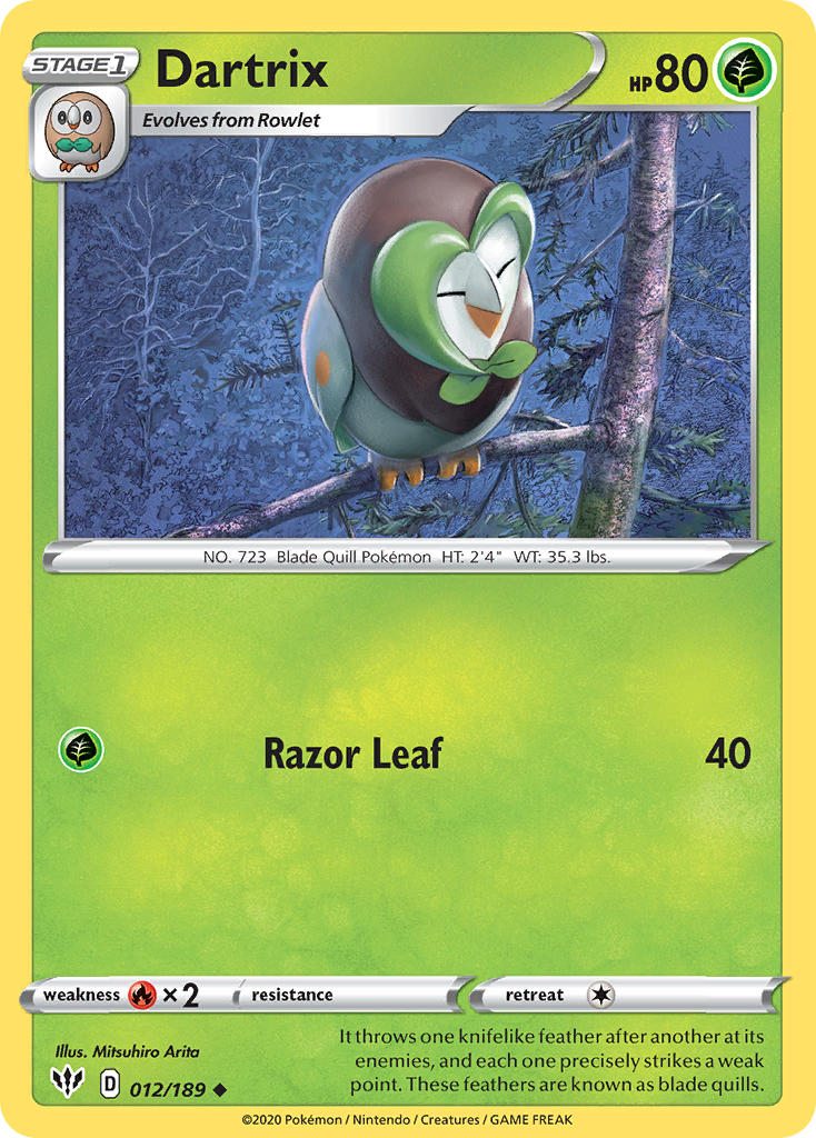 Dartrix 012/189