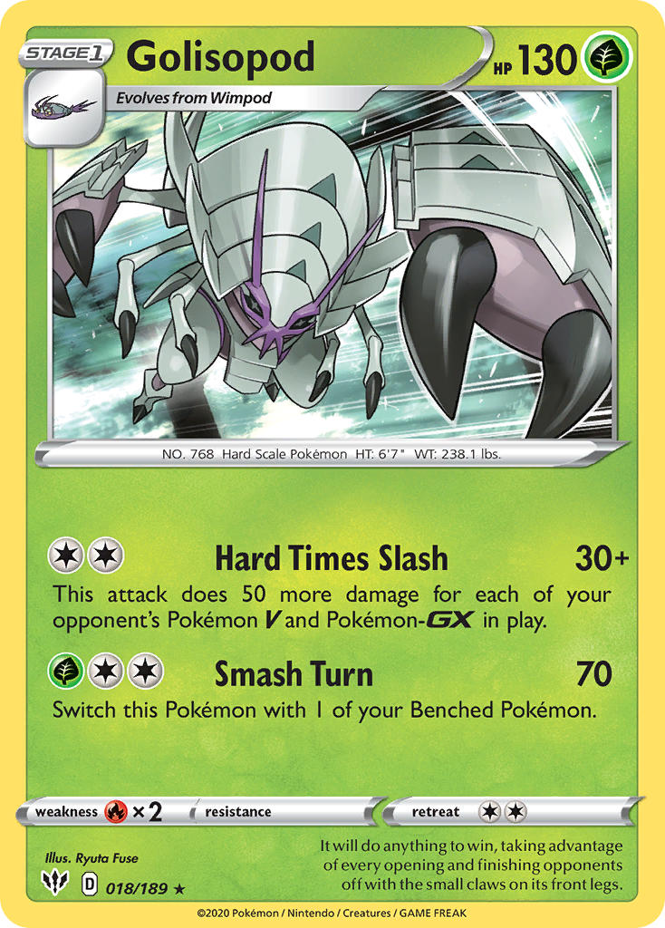 Golisopod 018/189