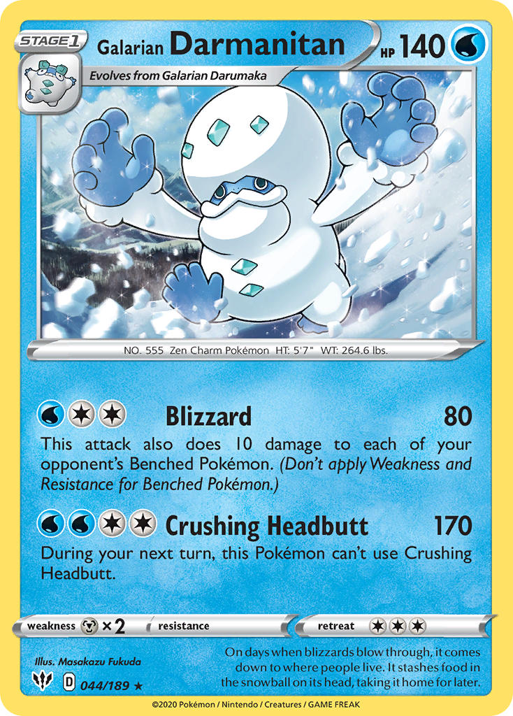 Galarian Darmanitan 044/189