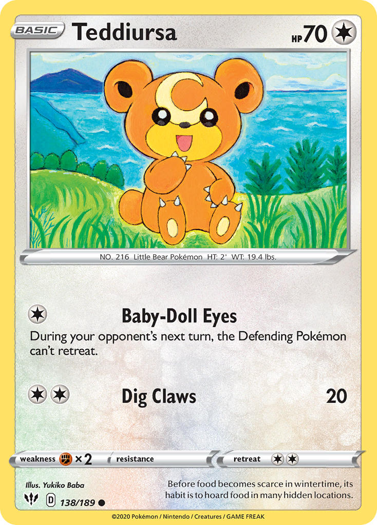 Teddiursa 138/189
