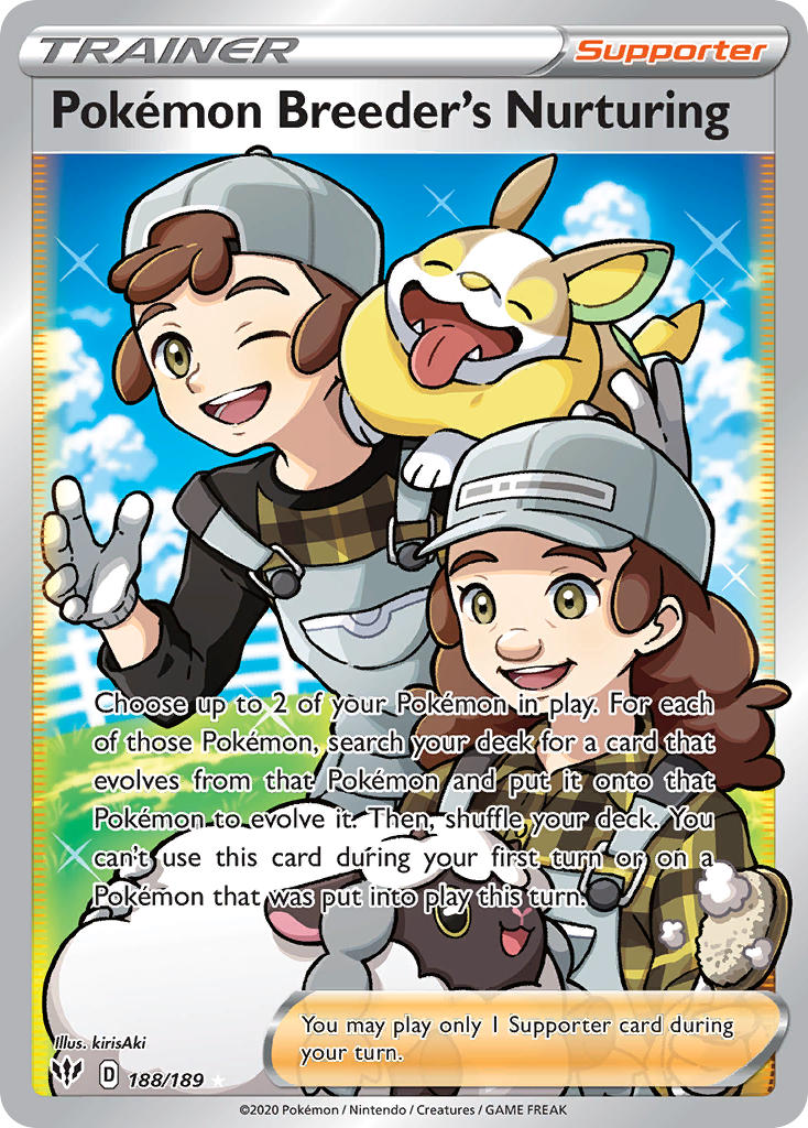 Pokémon Breeder's Nurturing 188/189