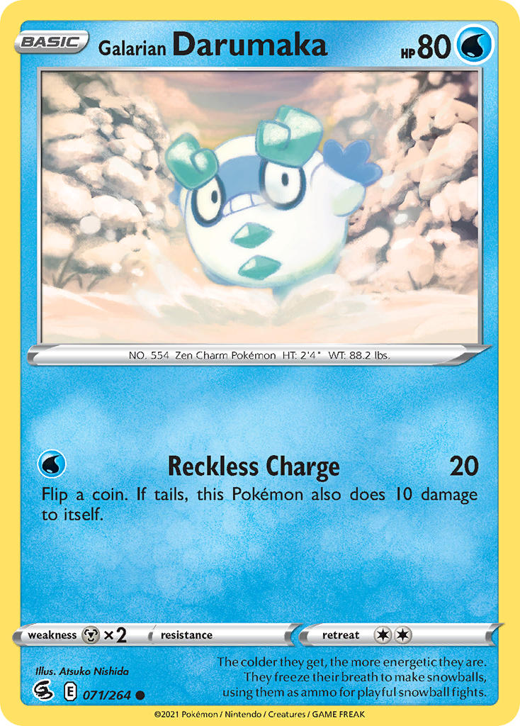 Galarian Darumaka 071/264