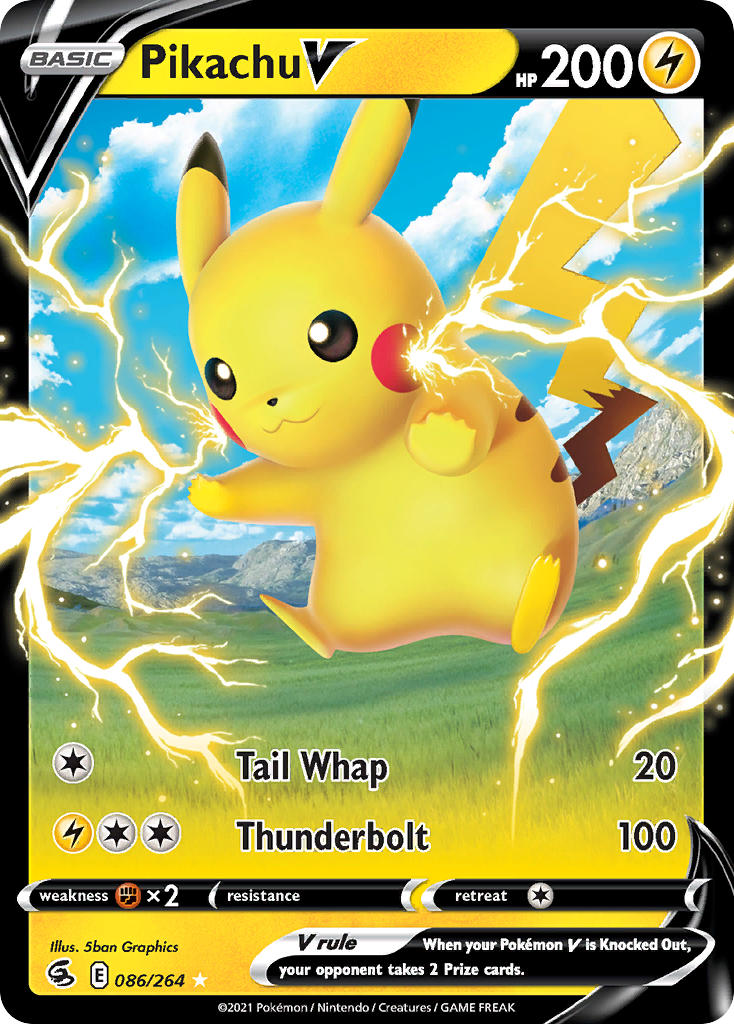 PikachuV 086/264