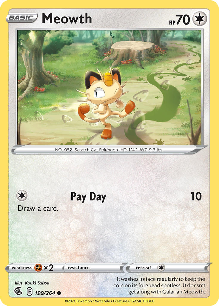 Meowth 199/264