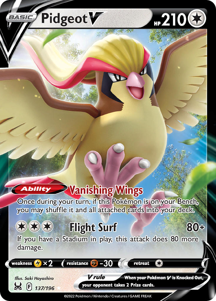 PidgeotV 137/196