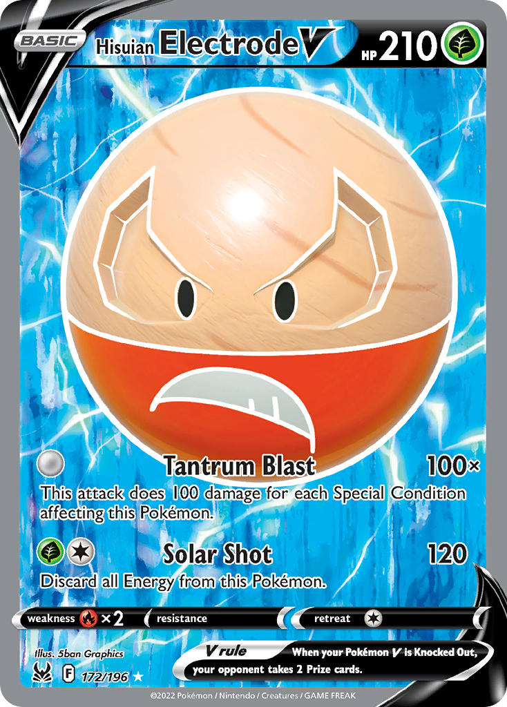 Hisuian ElectrodeV 172/196