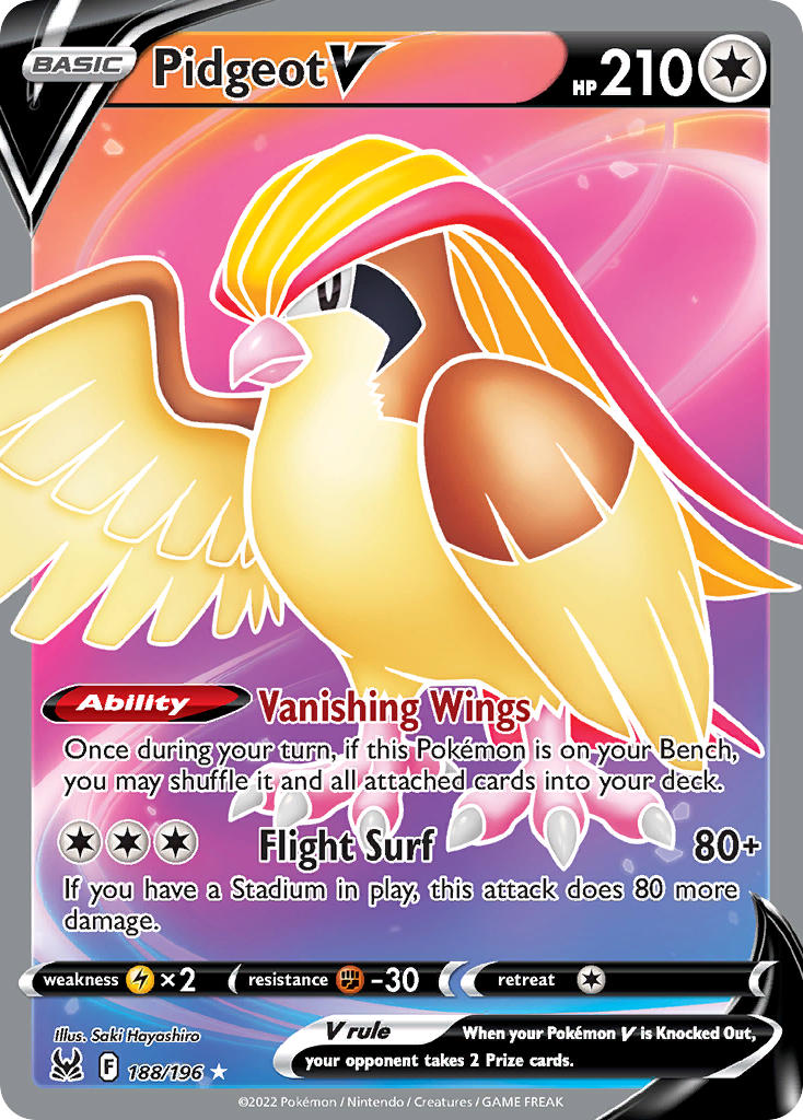 PidgeotV 188/196