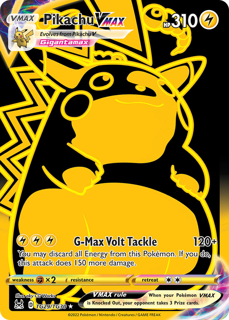 PikachuVMAX TG29/TG30