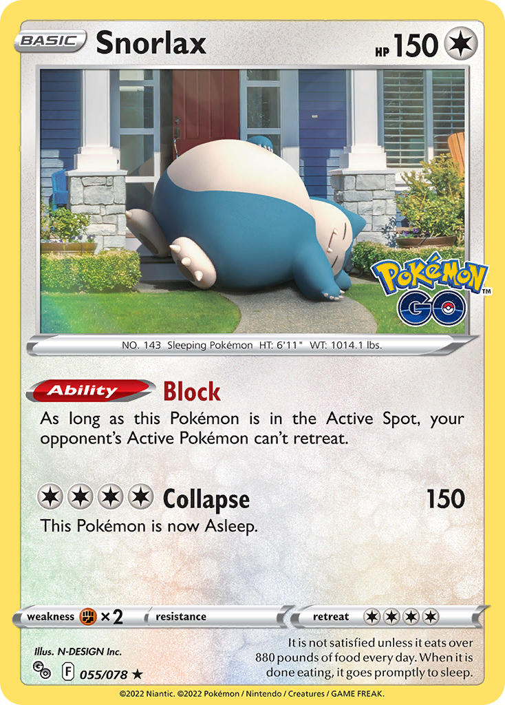 Snorlax 055/078 Cosmo holo